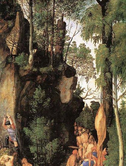 Albrecht Durer The Martyrdom of the Ten Thousand oil painting image